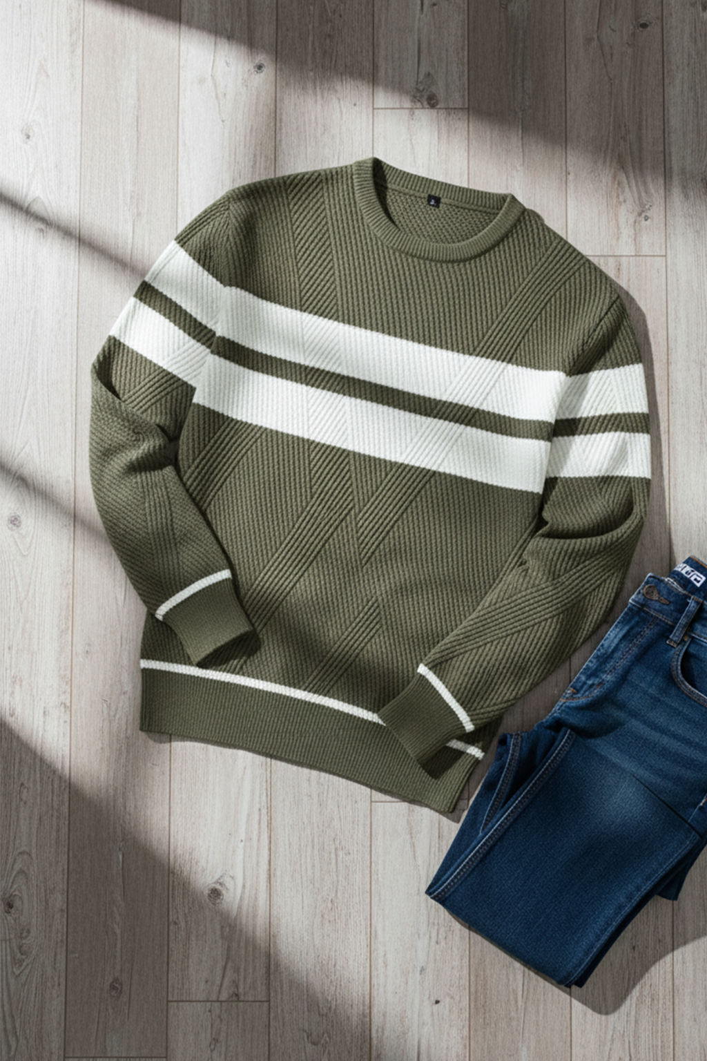 Bluza | Damian – Szałwiowa Zieleń