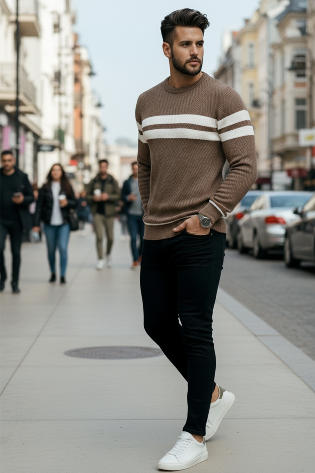 Bluza | Marek – Brązowy