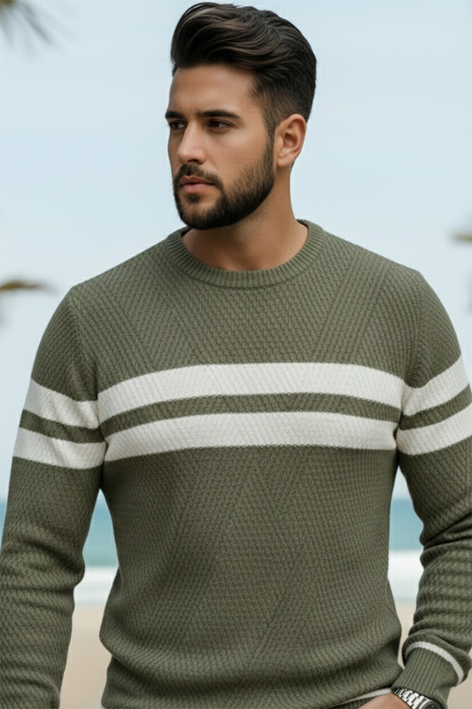 Bluza | Damian – Szałwiowa Zieleń