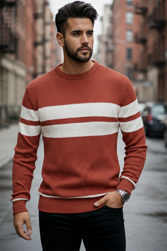 Bluza | Krzysztof – Rdza Pomarańczowy