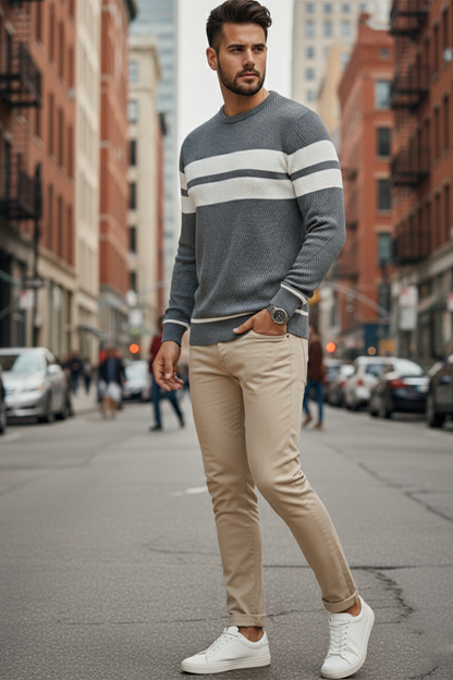 Bluza | Adrian – Jasnoszary