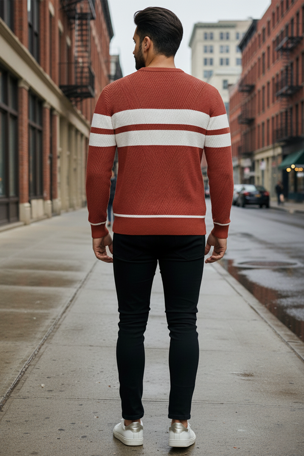 Bluza | Krzysztof – Rdza Pomarańczowy